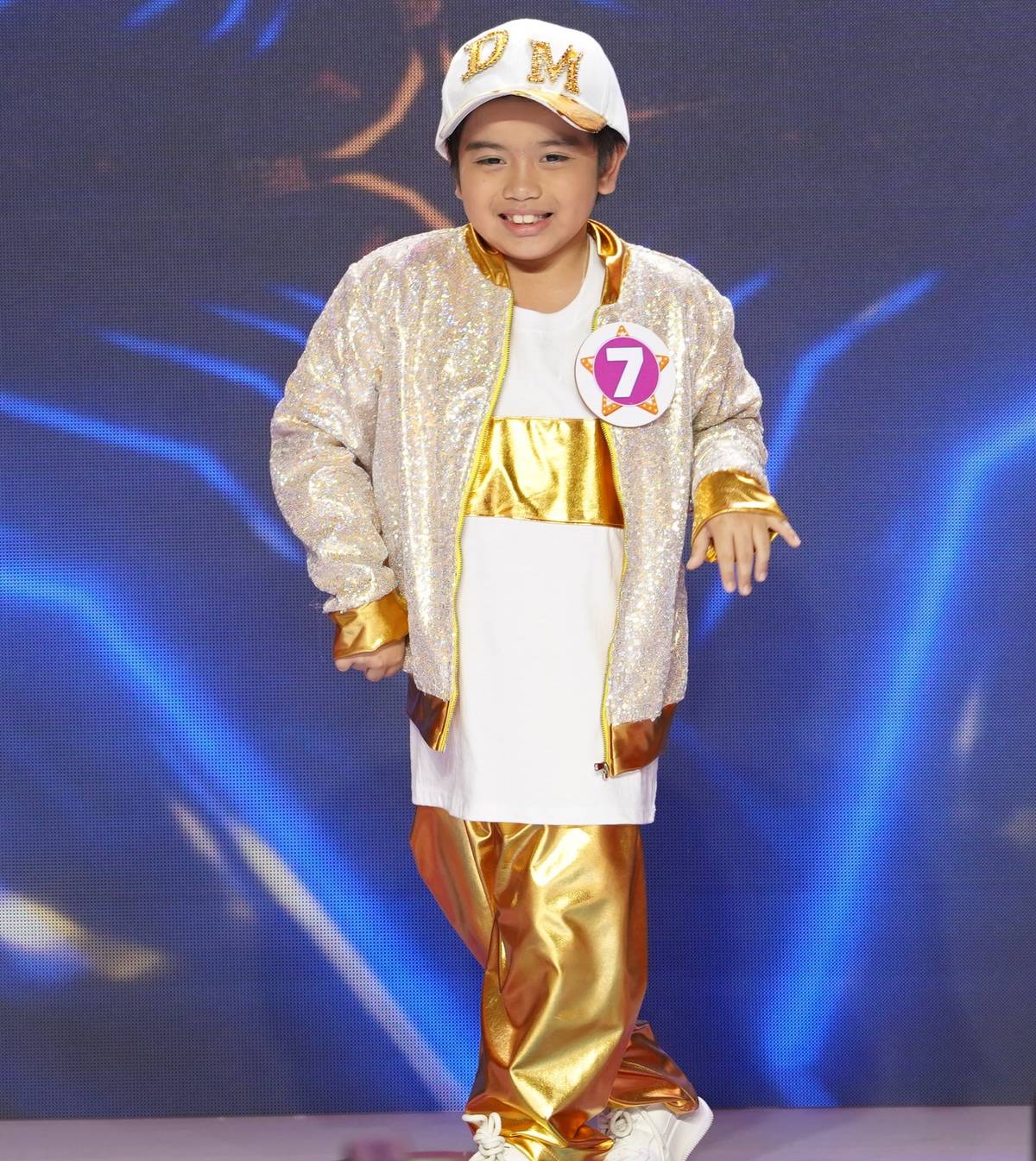 3rd Runner-Up Daniel Martin Marinas of SM City Tanza electrifies the stage with his stellar performance.